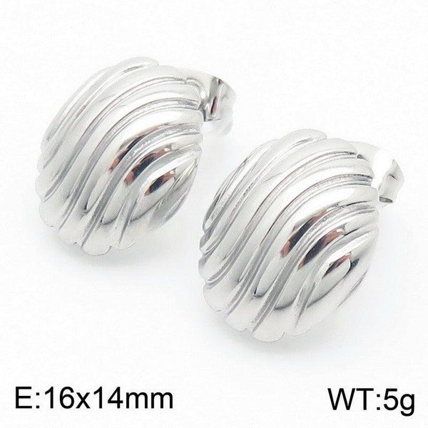 Kalen Stainless Steel Stud Earrings Wholesale for Women - kalen