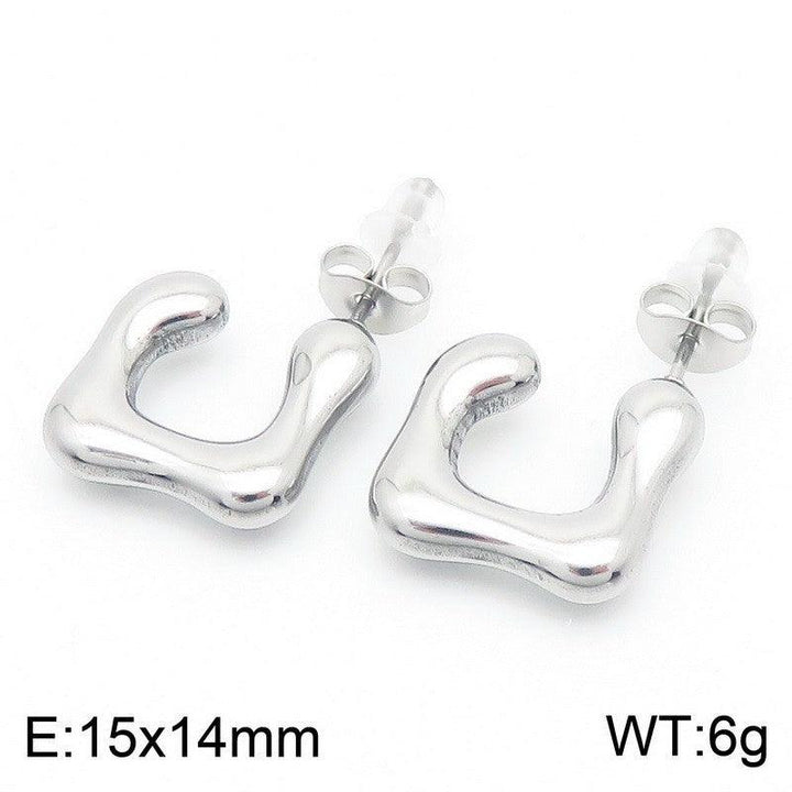 Kalen Stainless Steel Stud Earrings Wholesale for Women - kalen