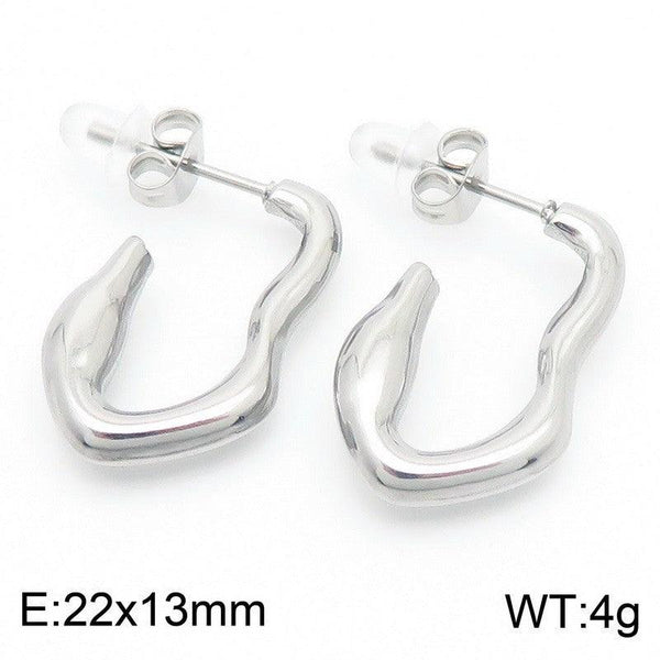 Kalen Stainless Steel Stud Earrings Wholesale for Women - kalen