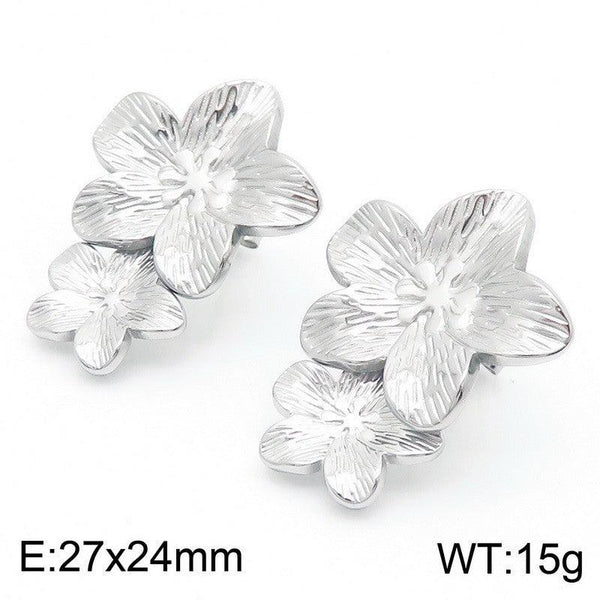 Kalen Stainless Steel Stud Earrings Wholesale for Women - kalen