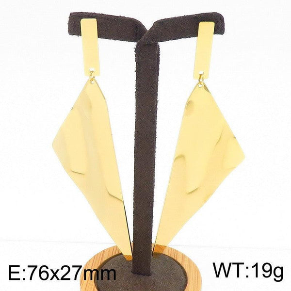 Kalen Stainless Steel Drop Earrings Wholesale for Women - kalen