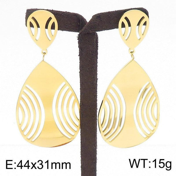 Kalen Stainless Steel Drop Earrings Wholesale for Women - kalen