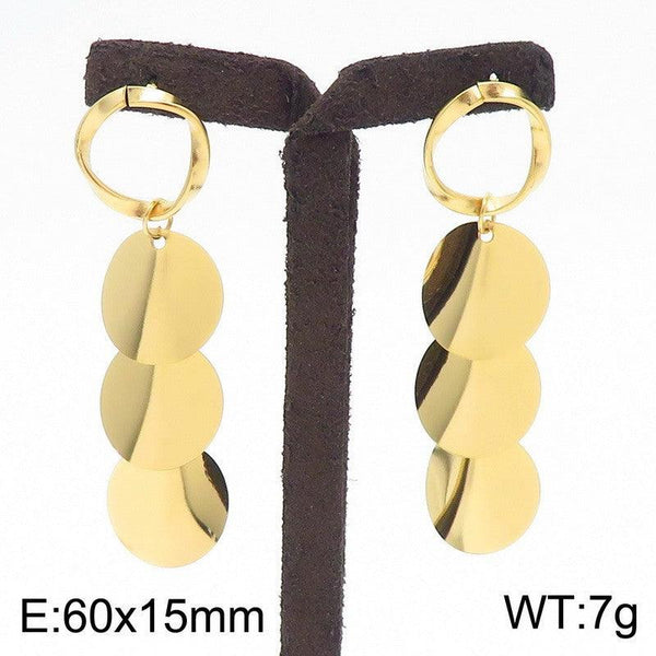 Kalen Stainless Steel Drop Earrings Wholesale for Women - kalen