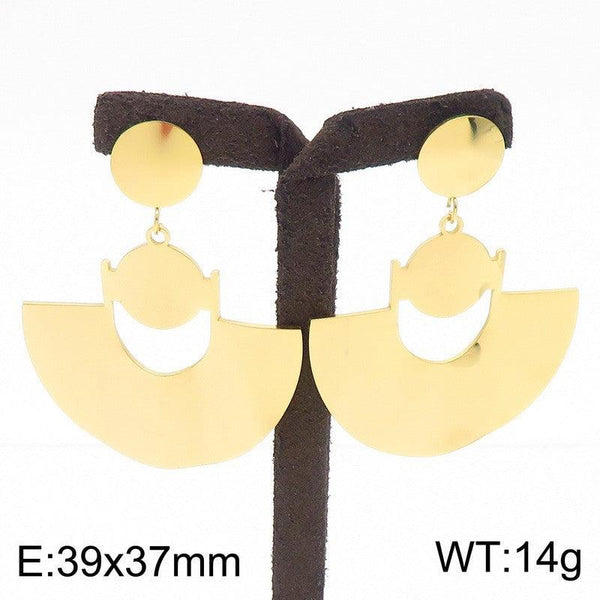 Kalen Stainless Steel Drop Earrings Wholesale for Women - kalen