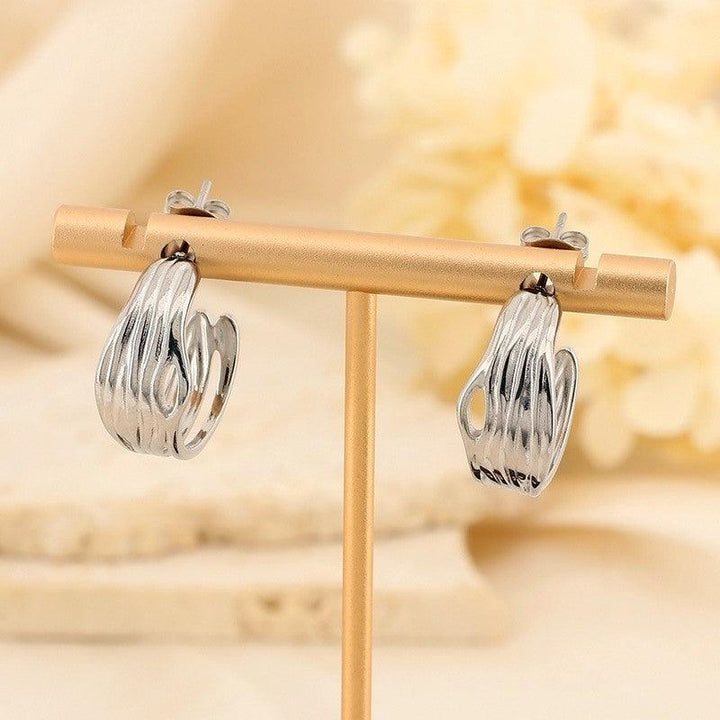 Kalen Stainless Steel Stud Earrings Wholesale for Women - kalen