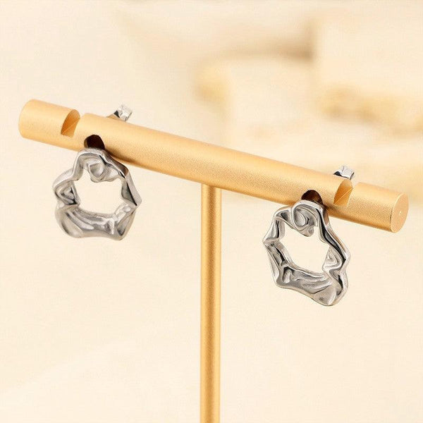 Kalen Stainless Steel Stud Earrings Wholesale for Women - kalen