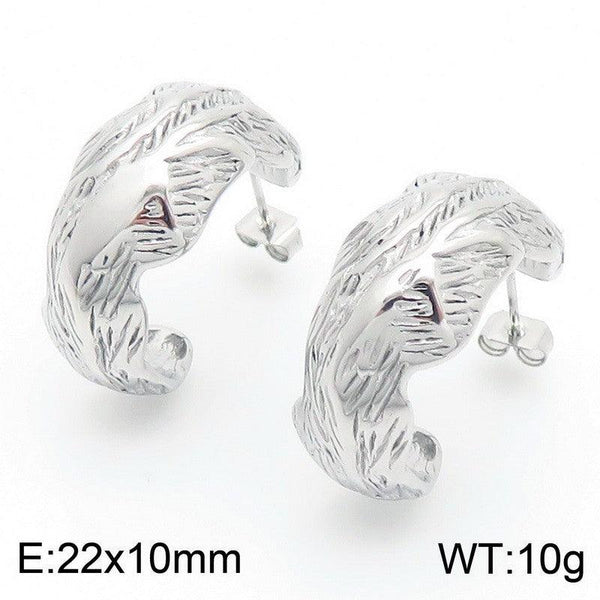 Kalen Stainless Steel Stud Earrings Wholesale for Women - kalen