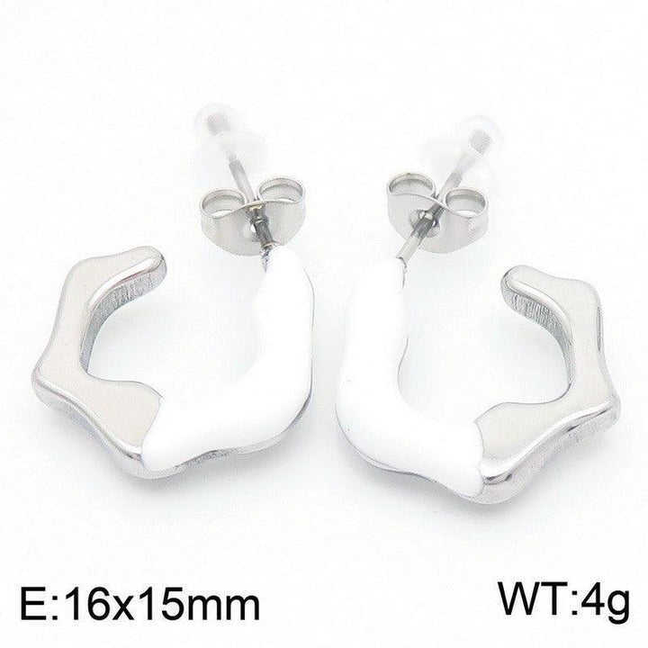 Kalen Stainless Steel Stud Earrings Wholesale for Women - kalen