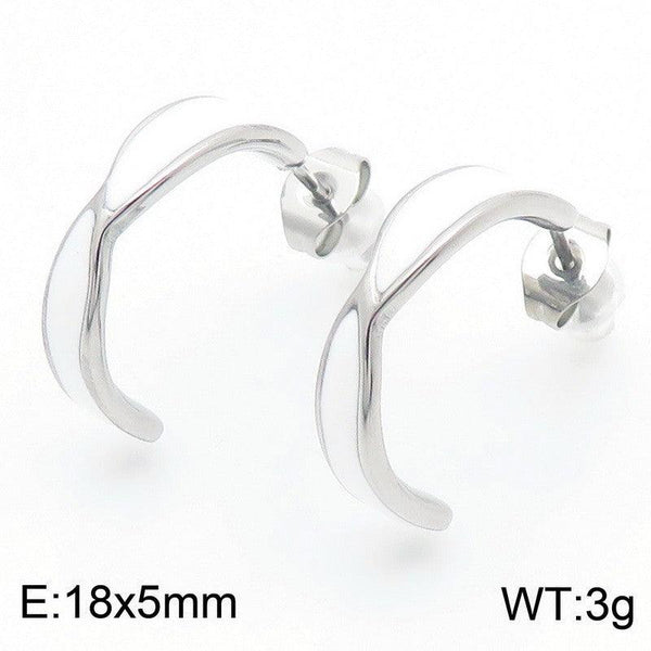 Kalen Stainless Steel Stud Earrings Wholesale for Women - kalen