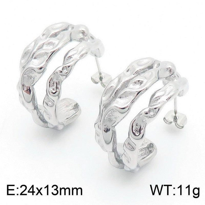 Kalen Stainless Steel Stud Earrings Wholesale for Women - kalen