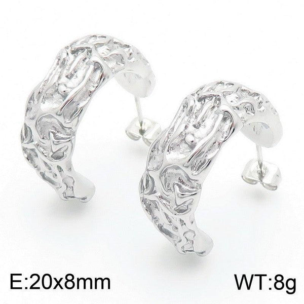 Kalen Stainless Steel Stud Earrings Wholesale for Women - kalen