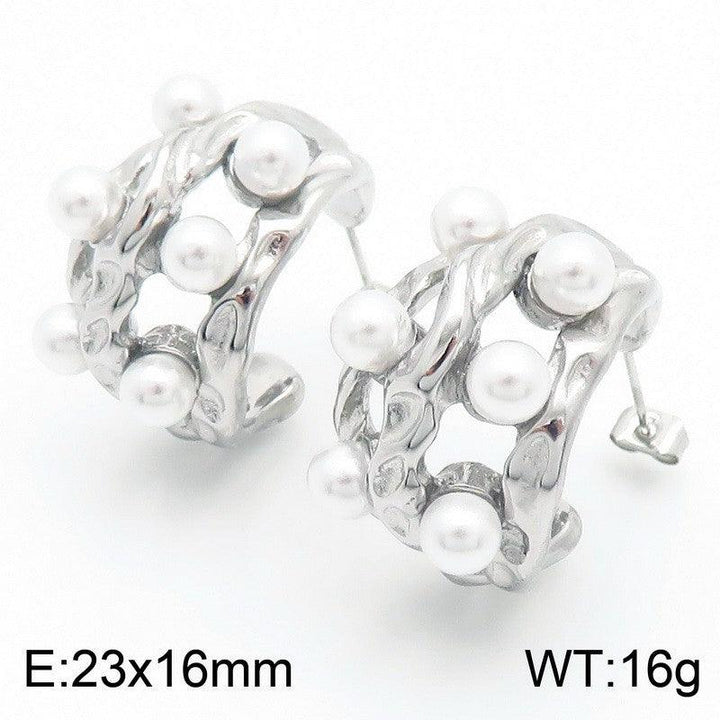 Kalen Stainless Steel Stud Earrings Wholesale for Women - kalen