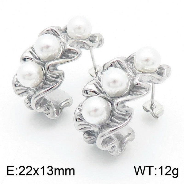 Kalen Stainless Steel Stud Earrings Wholesale for Women - kalen