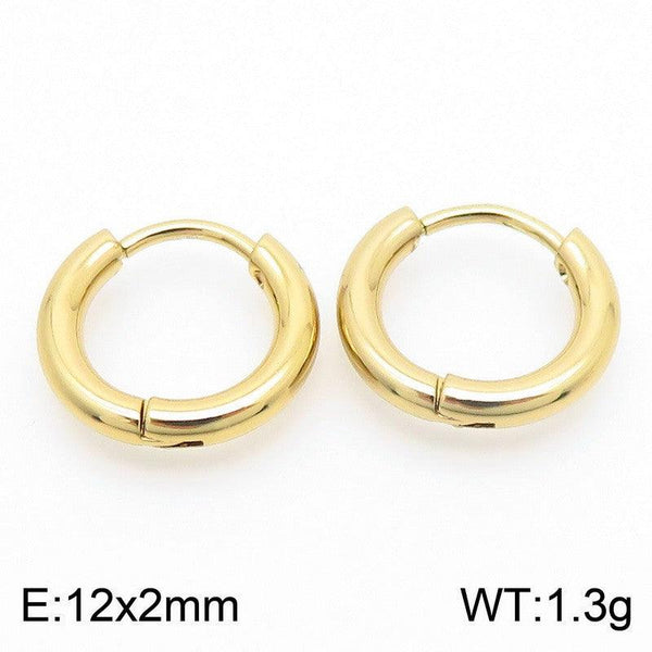 Kalen Stainless Steel Hoop Earrings Wholesale for Women - kalen