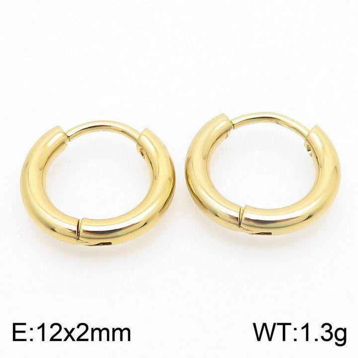 Kalen Stainless Steel Hoop Earrings Wholesale for Women - kalen