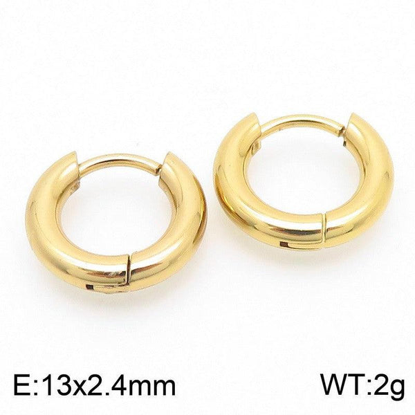 Kalen Stainless Steel Hoop Earrings Wholesale for Women - kalen