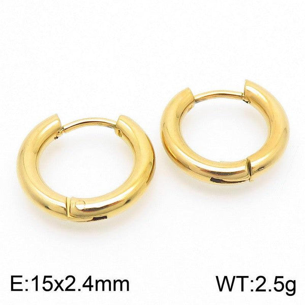 Kalen Stainless Steel Hoop Earrings Wholesale for Women - kalen