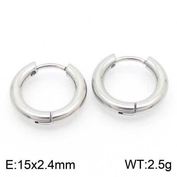 Kalen Stainless Steel Hoop Earrings Wholesale for Women - kalen