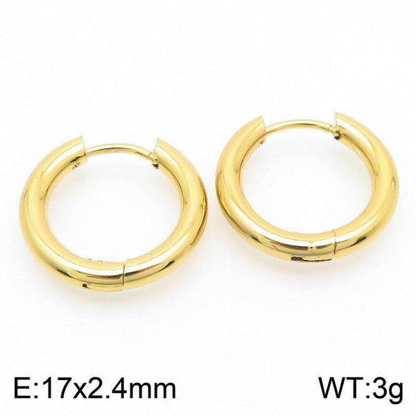 Kalen Stainless Steel Hoop Earrings Wholesale for Women - kalen