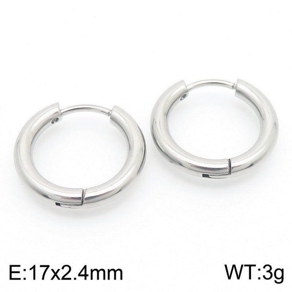 Kalen Stainless Steel Hoop Earrings Wholesale for Women - kalen