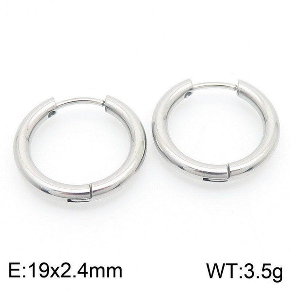 Kalen Stainless Steel Hoop Earrings Wholesale for Women - kalen