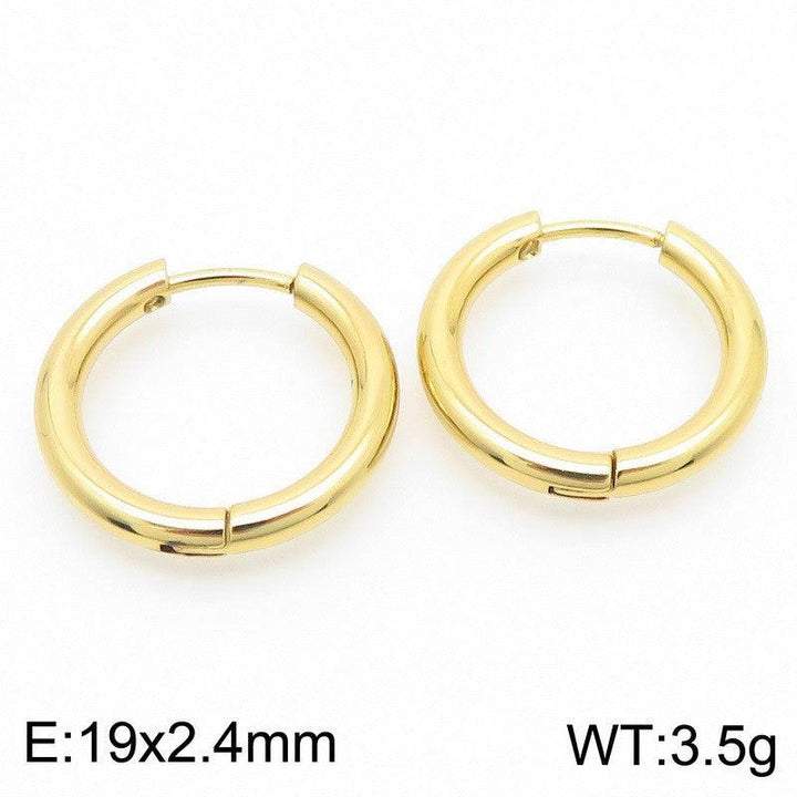 Kalen Stainless Steel Hoop Earrings Wholesale for Women - kalen