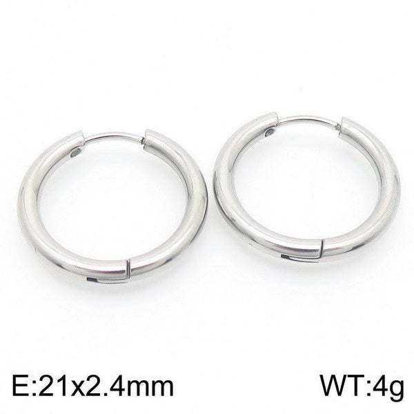 Kalen Stainless Steel Hoop Earrings Wholesale for Women - kalen