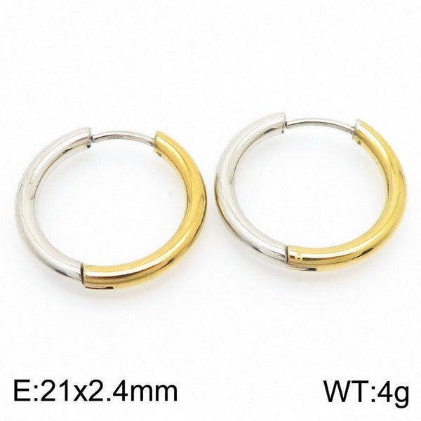 Kalen Stainless Steel Hoop Earrings Wholesale for Women - kalen