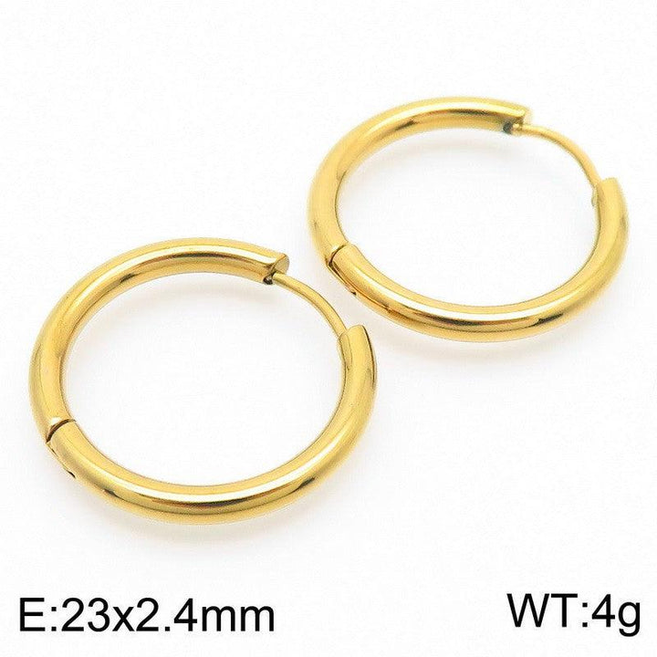 Kalen Stainless Steel Hoop Earrings Wholesale for Women - kalen