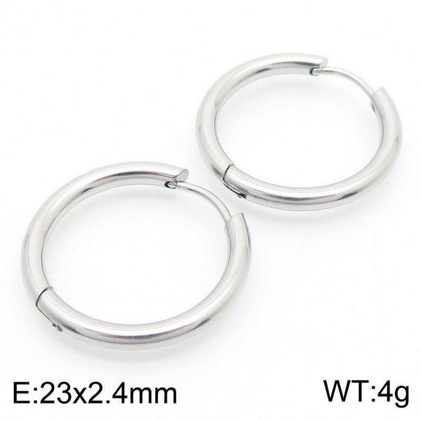 Kalen Stainless Steel Hoop Earrings Wholesale for Women - kalen