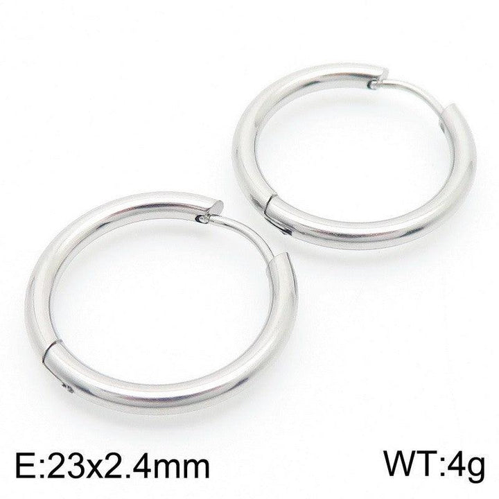 Kalen Stainless Steel Hoop Earrings Wholesale for Women - kalen