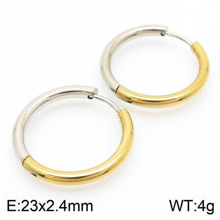 Kalen Stainless Steel Hoop Earrings Wholesale for Women - kalen