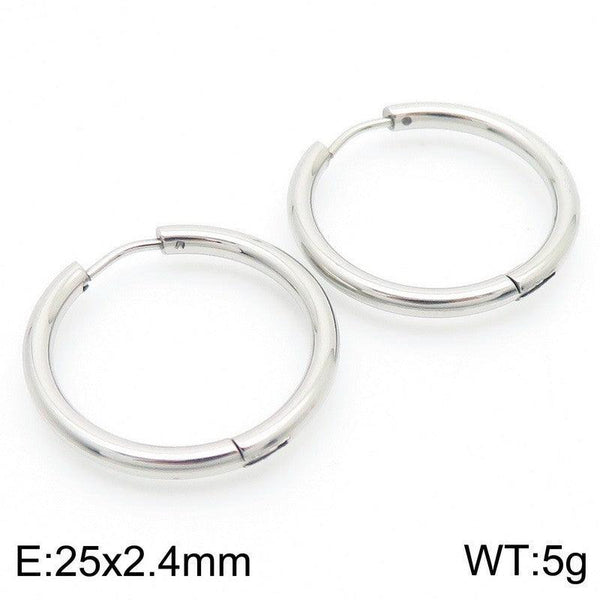 Kalen Stainless Steel Hoop Earrings Wholesale for Women - kalen