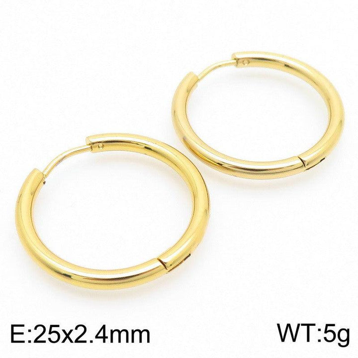 Kalen Stainless Steel Hoop Earrings Wholesale for Women - kalen