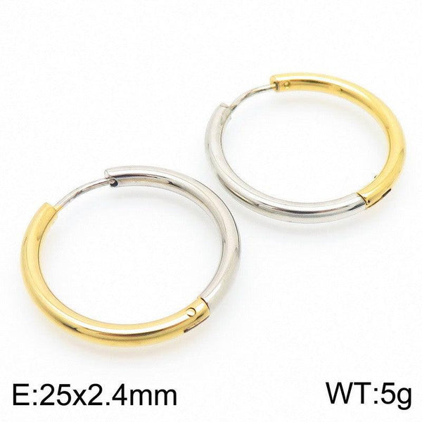 Kalen Stainless Steel Hoop Earrings Wholesale for Women - kalen