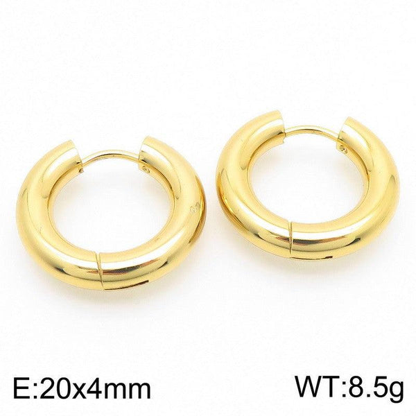 Kalen Stainless Steel Hoop Earrings Wholesale for Women - kalen