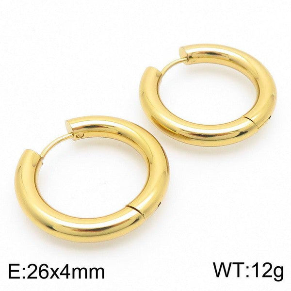 Kalen Stainless Steel Hoop Earrings Wholesale for Women - kalen