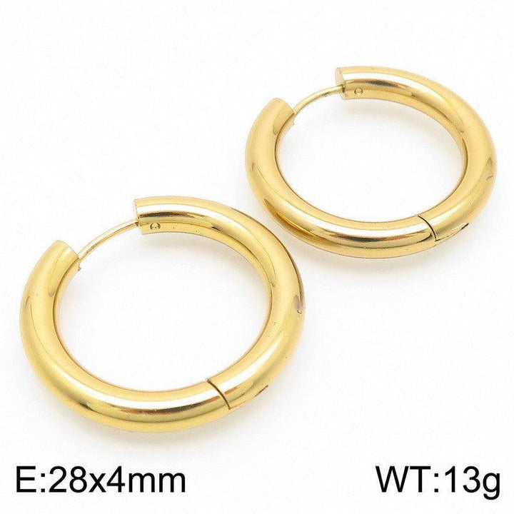 Kalen Stainless Steel Hoop Earrings Wholesale for Women - kalen