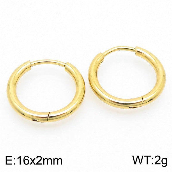 Kalen Stainless Steel Hoop Earrings Wholesale for Women - kalen