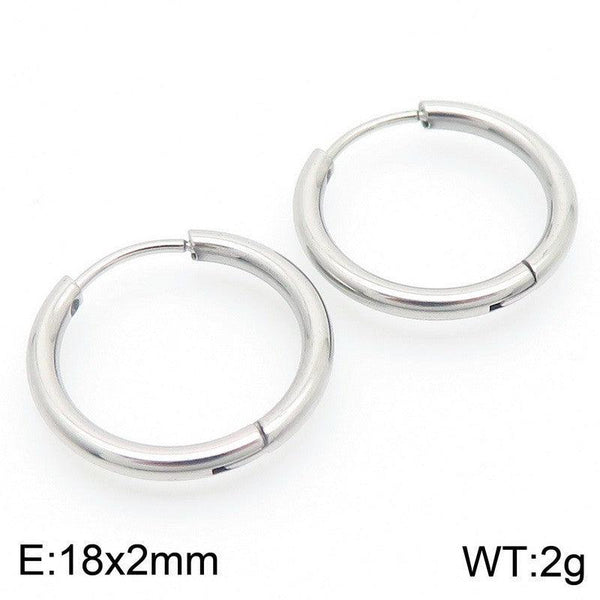 Kalen Stainless Steel Hoop Earrings Wholesale for Women - kalen