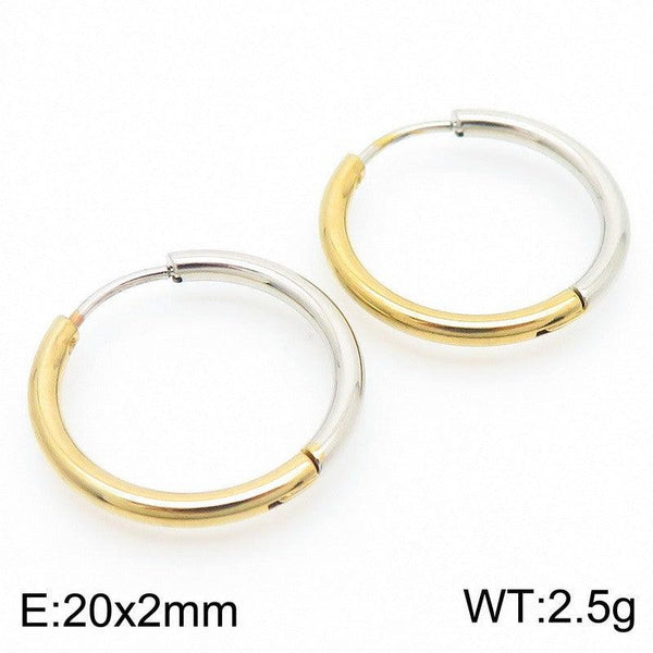 Kalen Stainless Steel Hoop Earrings Wholesale for Women - kalen