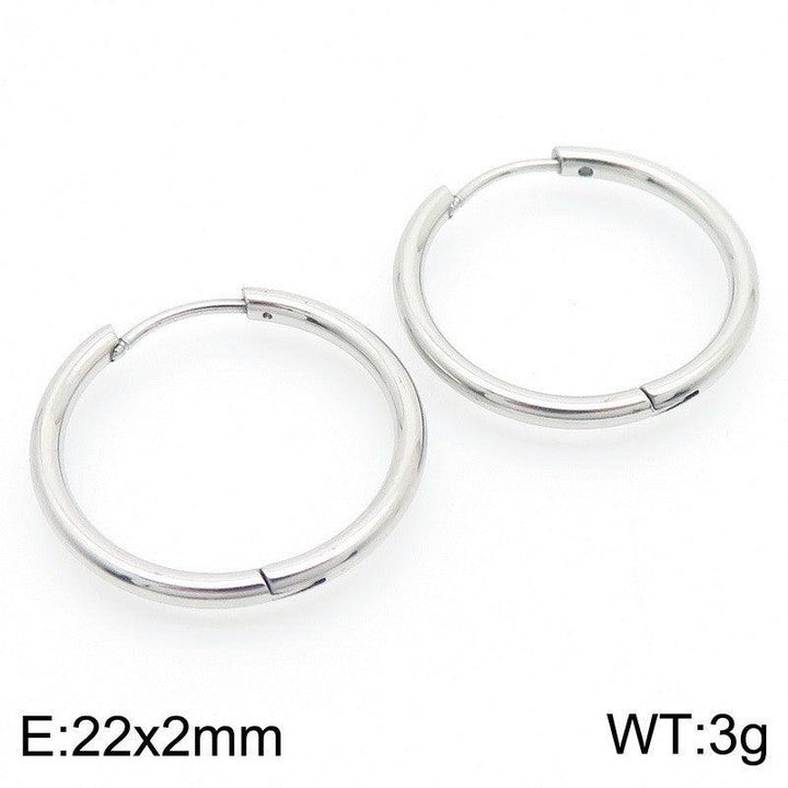 Kalen Stainless Steel Hoop Earrings Wholesale for Women - kalen