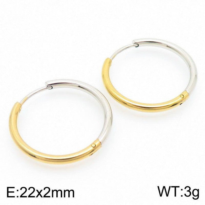 Kalen Stainless Steel Hoop Earrings Wholesale for Women - kalen