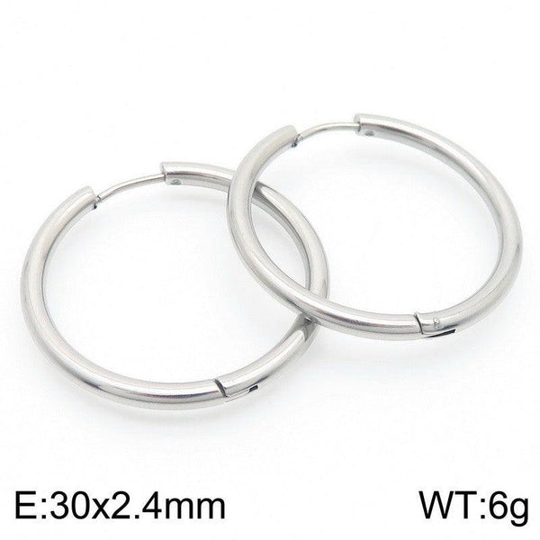 Kalen Stainless Steel Hoop Earrings Wholesale for Women - kalen