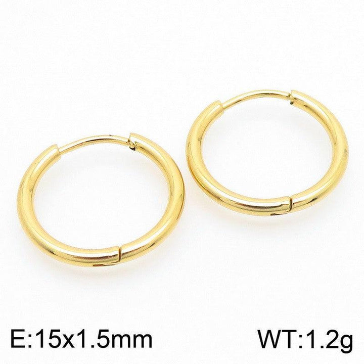 Kalen Stainless Steel Hoop Earrings Wholesale for Women - kalen