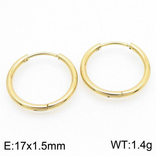 Kalen Stainless Steel Hoop Earrings Wholesale for Women - kalen