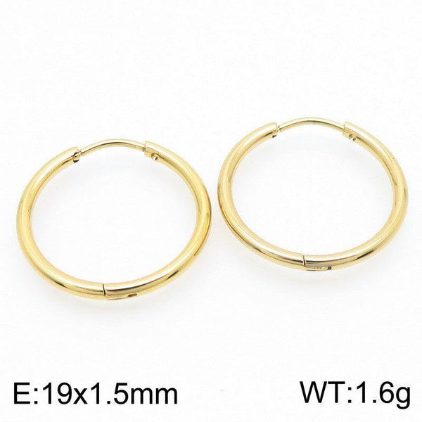 Kalen Stainless Steel Hoop Earrings Wholesale for Women - kalen