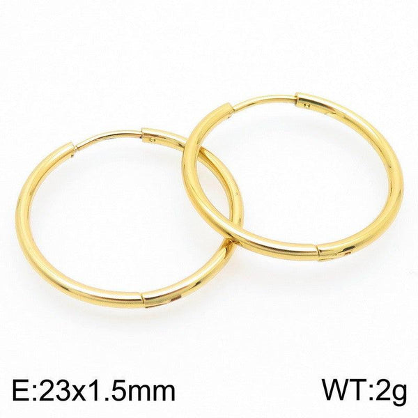 Kalen Stainless Steel Hoop Earrings Wholesale for Women - kalen