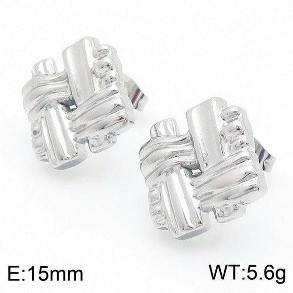 Kalen Stainless Steel Stud Earrings Wholesale for Women - kalen