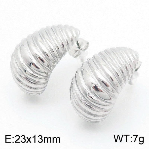 Kalen Stainless Steel Stud Earrings Wholesale for Women - kalen